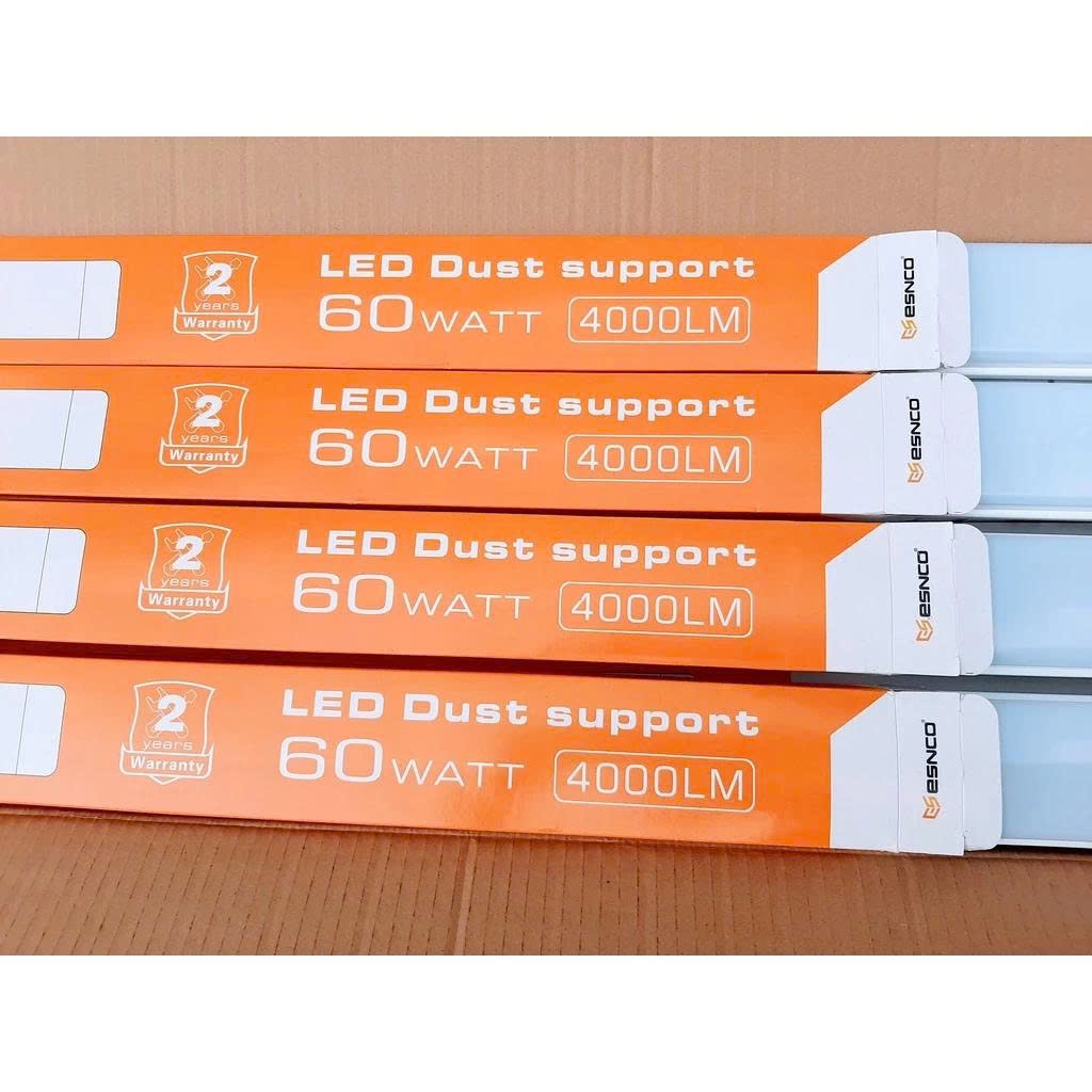 3-5 Bộ đèn led bán nguyệt 60W 1m2 ESNCO cứng cáp siêu sáng ánh sáng trắng