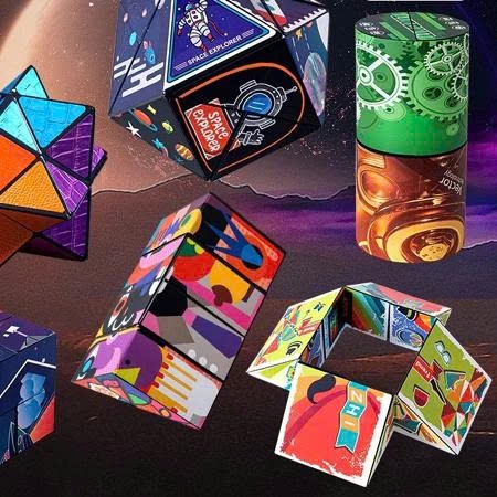 Đồ Chơi Rubik Đồ chơi khối lập phương ma thuật Magic Cube - Rubik 3D thay đổi hình dáng Phát triển t