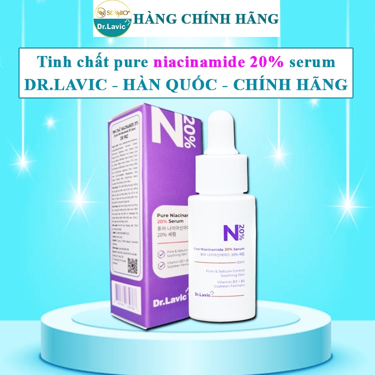 Tinh chất niacinamide 20% Dr.lavic chính hãng serum niacinamide 20 drlavic hàn quốc dr lavic dr982