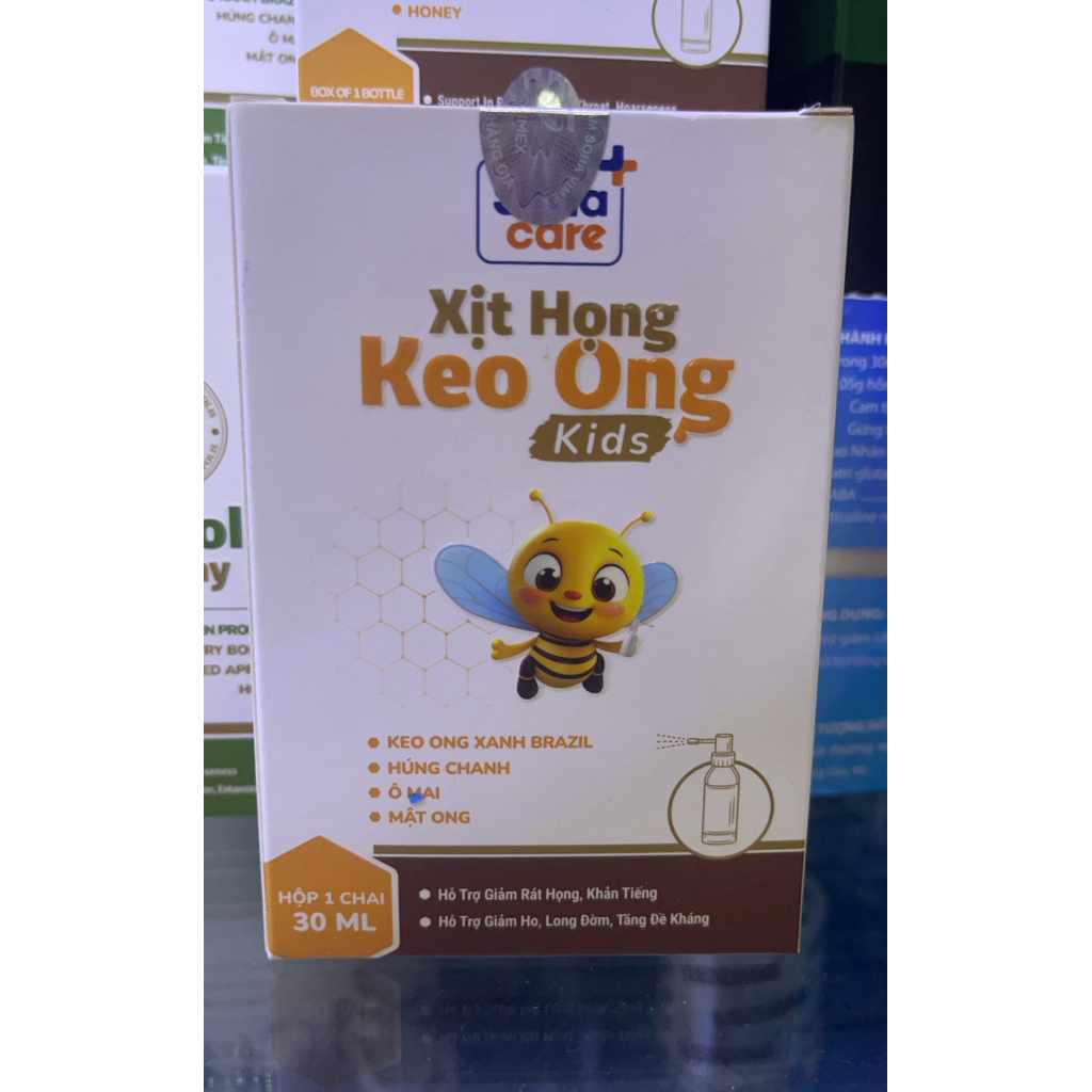 Xịt họng Keo Ong kids