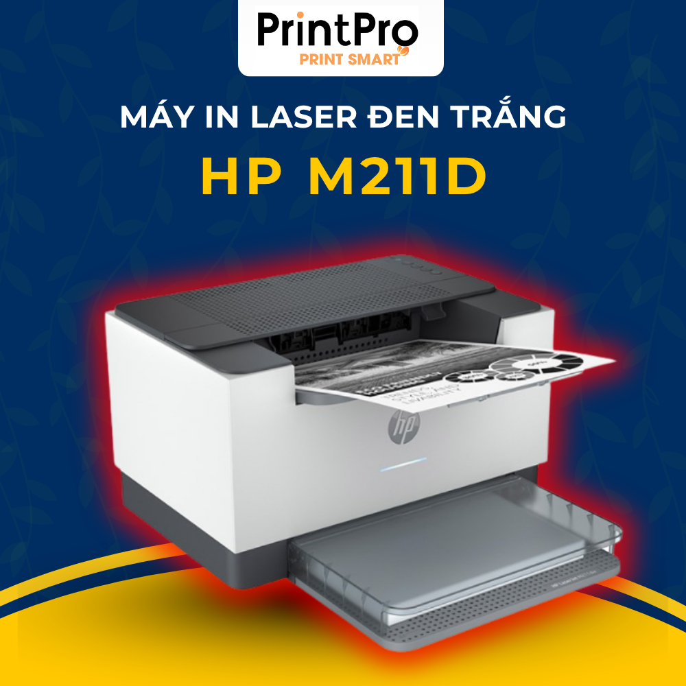 Máy in Laser HP M211D (9YF82A) - Hàng chính hãng - Tự động đảo mặt, Tốc độ in 29 ppm