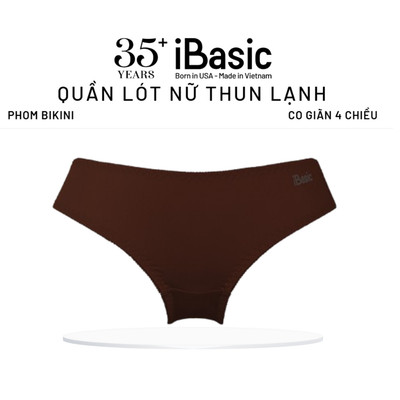 [QUÀ TẶNG KHÔNG BÁN] Quần lót nữ iBasic thun lạnh Smoothies bikini PANW130