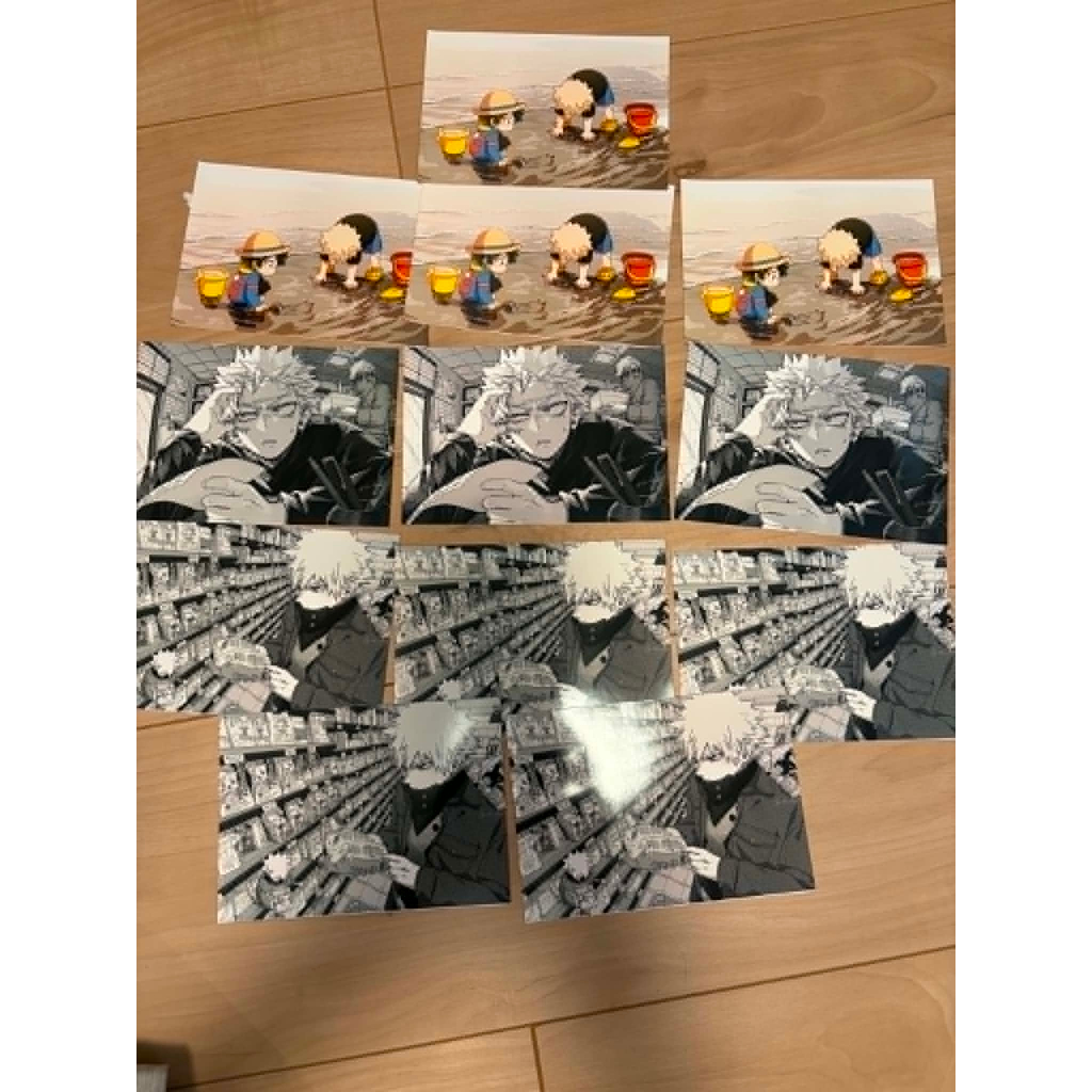 POST CARD SIZE L ANIME MY HERO ACADEMY BAKUGO KATSUKI