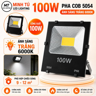 Đèn Pha Led đủ công suất.20w - 30w - 50w - 100w - 150w - 200w ( TRẮNG - VÀNG )