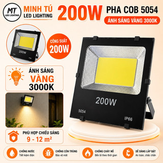 Đèn Pha Led đủ công suất.20w - 30w - 50w - 100w - 150w - 200w ( TRẮNG - VÀNG )