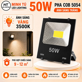Đèn Pha Led đủ công suất.20w - 30w - 50w - 100w - 150w - 200w ( TRẮNG - VÀNG )