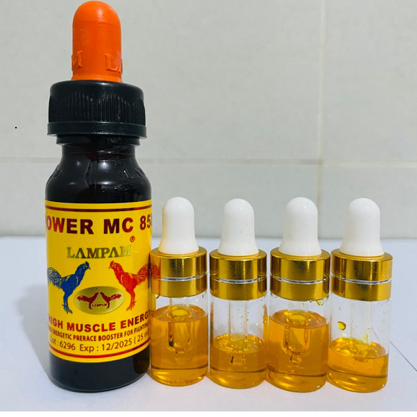 1cc MC 858 Lampam cho gà tăng thể lực, phục hồi nhanh trước khi thi đấu