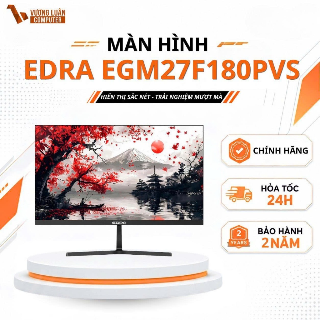 Màn Hình Gaming Quốc Dân EDRA EGM27F180PVS - 27 Inch IPS 180Hz FHD