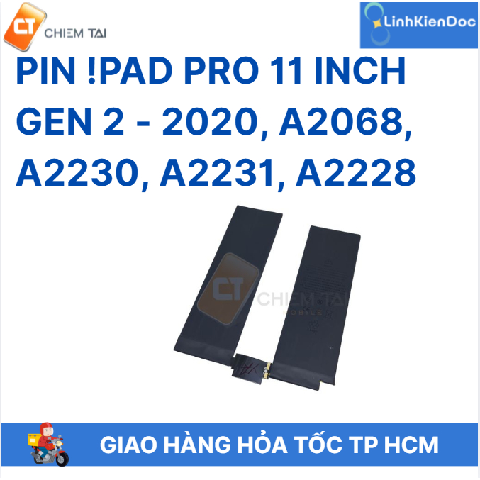 Pin Pad Pro 11 inch Gen 2 - 2020, A2068, A2230, A2231, A2228