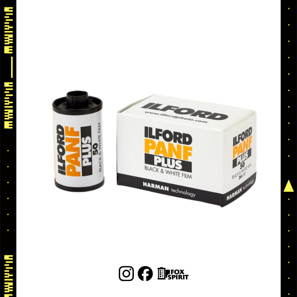Ilford PanF Plus 50 BW Film - 35mm BW Film - 36exp - ISO 50
