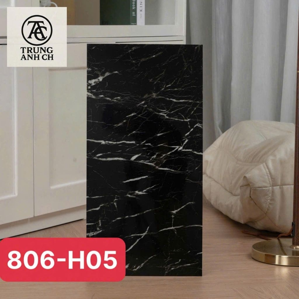 xốp PVC phủ nhựa đá đen H05