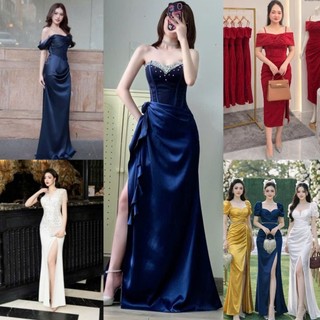[THANH LÝ, XẢ KHO HÀNG NEW] ĐẦM DẠ HỘI, DỰ TIỆC, ĐẦM TRUNG NIÊN, BODY, XOÈ,...BỎ MẪU, LẺ SIZE,HÀNG BÔM... CAO CẤP
