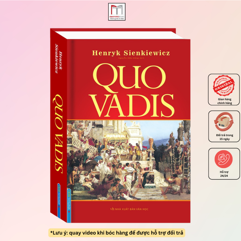 Sách - Quo Vadis (bìa cứng)