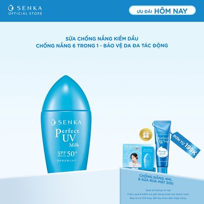 [LS] Kem chống nắng dạng sữa Senka Perfect UV Milk 40ml