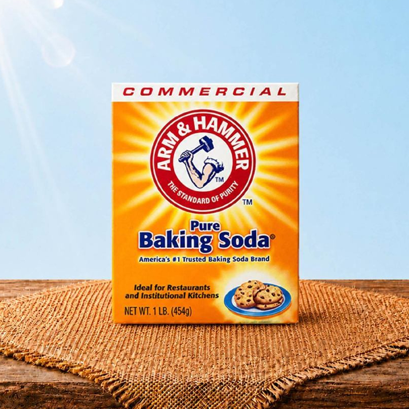 Bột Banking Soda Pure Mỹ đa công dụng, Bột nở Làm bánh Mẫu Mới  Hộp 454g date mới