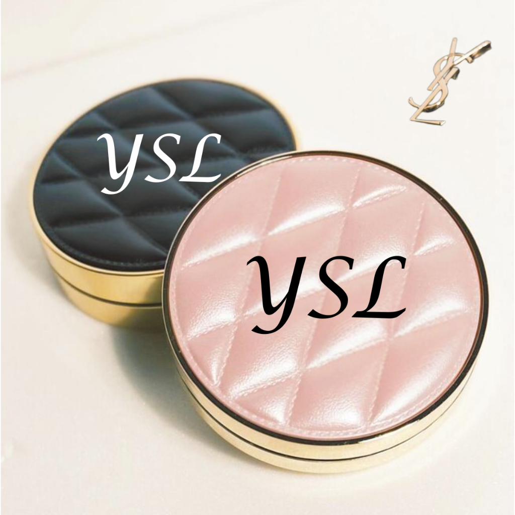 Phấn Nước Cushion Y.S.L- Full sizeTouche Éclat Glow Pact phiên bản limited Hồng,Phấn Nước YSL Da đen
