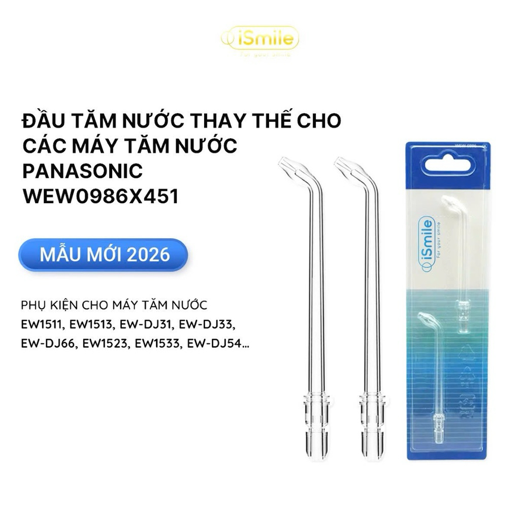 Đầu Tăm Nước Thay Thế Cho Máy Tăm Nước Pana EW1511, EW1513, EW-DJ31, EW-DJ33, EW-DJ66  – Phụ Kiện Ch