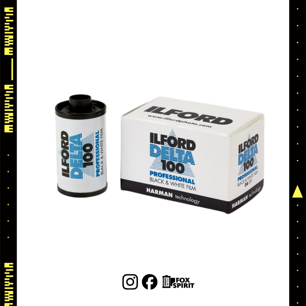 Ilford Delta Professional 100 B&W Film - 35mm / 120 BW Film  - ISO 100 - Roll