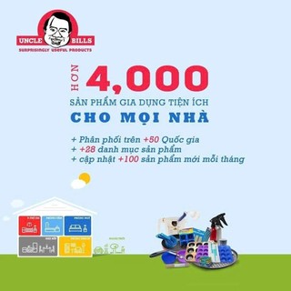 Giỏ Treo Bồn Rửa Chén UNCLE BILLS Thoát Nước Nhanh Tiện Lợi Gọn Gàng - KA0491