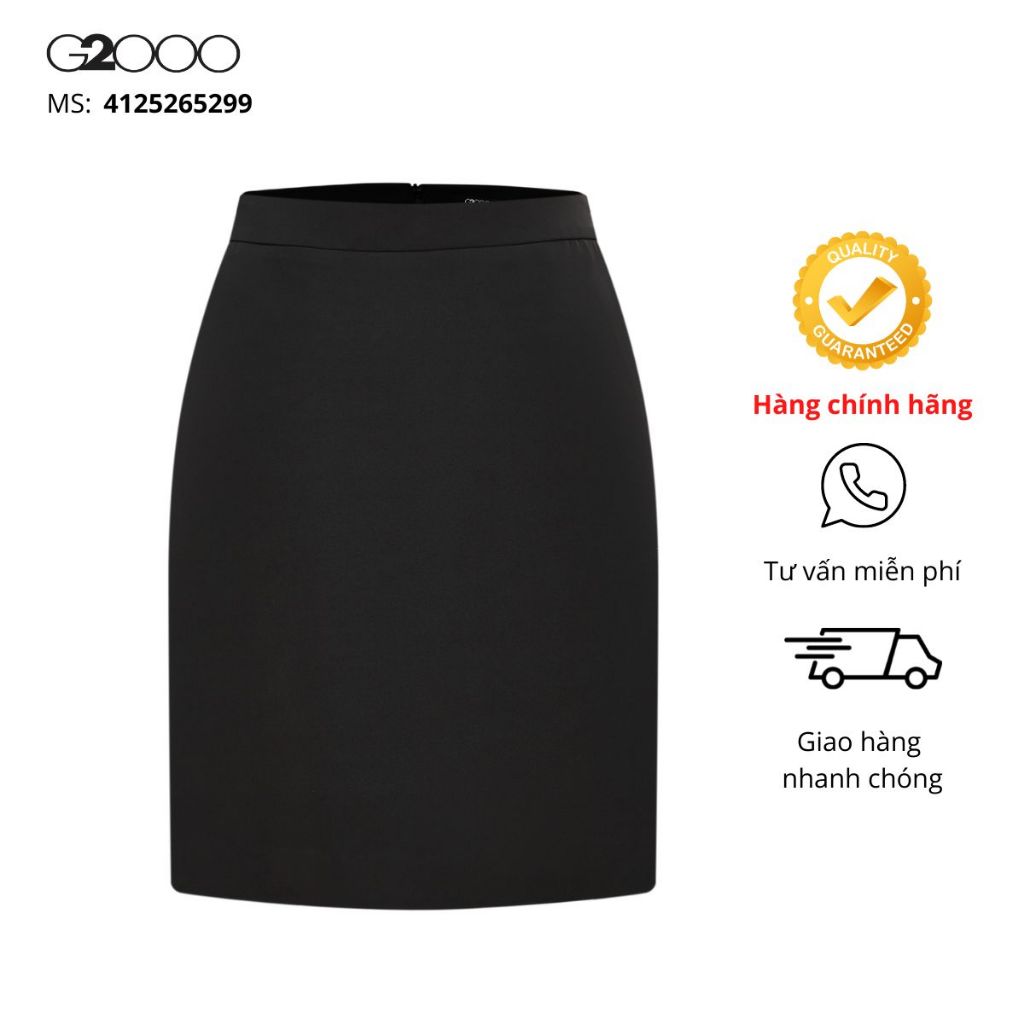 Váy ngắn nữ G2000 (4125265299) Màu Đen