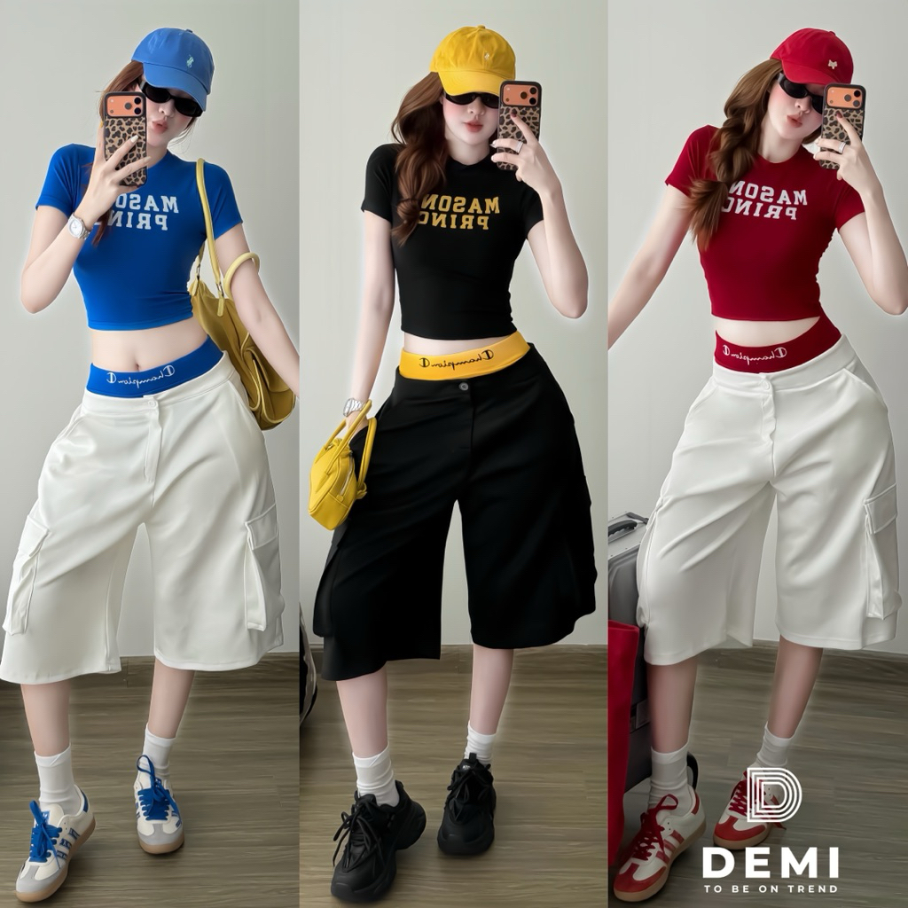 Set 3 món ngố túi hộp áo in MASON