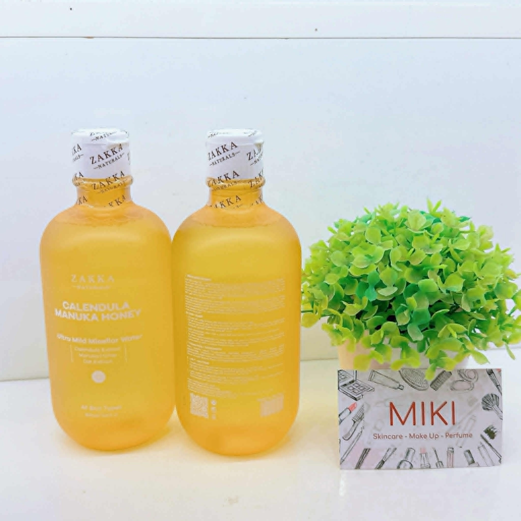 Nước Tẩy Trang Cúc Và Mật Ong Zakka Naturals Nhẹ Dịu Dành Cho Da Nhạy Cảm 500ml
