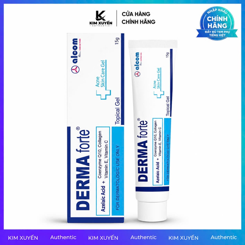 Gel dưỡng Alcom Derma Forte Advanced 15G