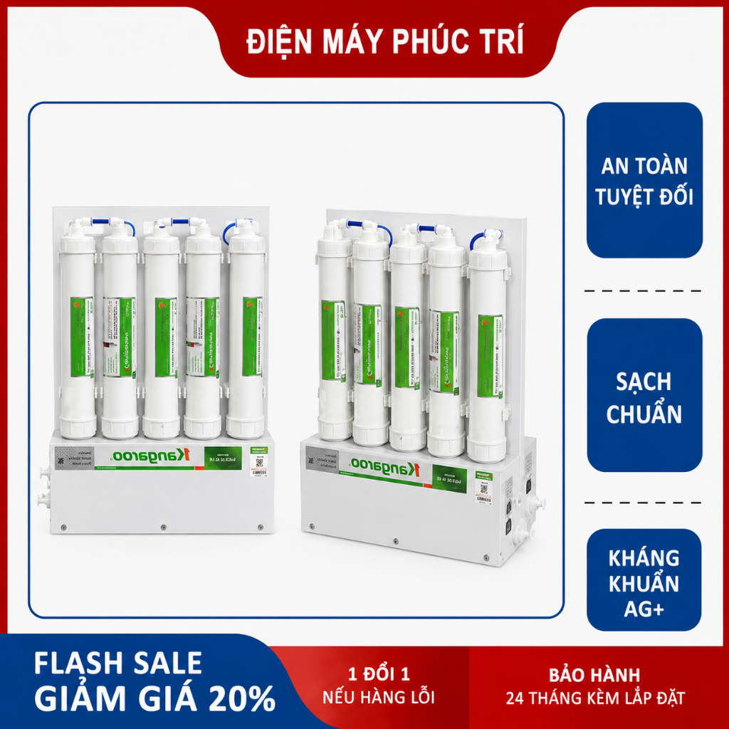 Máy lọc nước Kangaroo 9 lõi lọc KGHP66