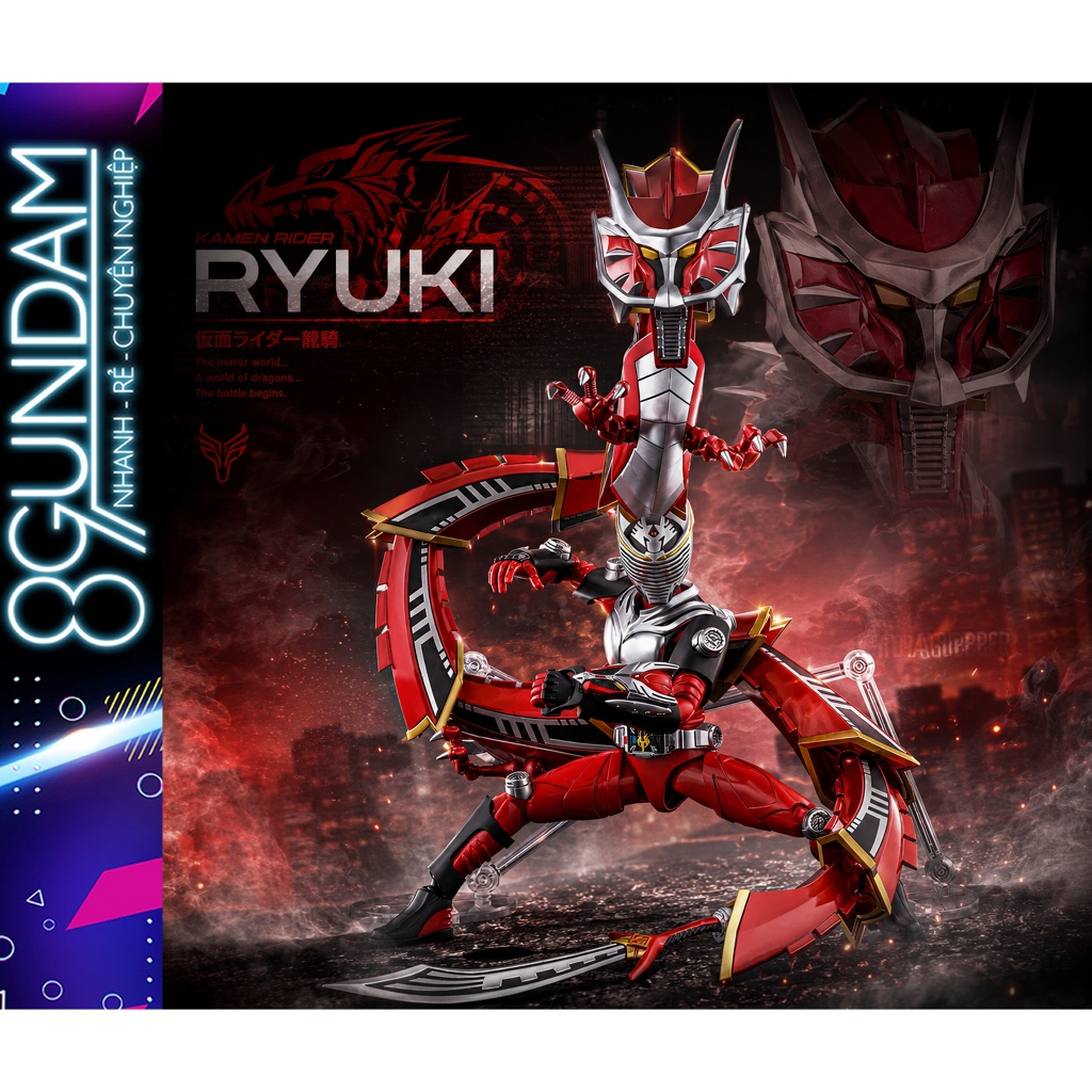 [CÓ SẴN] Mô Hình Lắp Ráp Figure-rise Standard FRS Kamen Rider RYUKI KO
