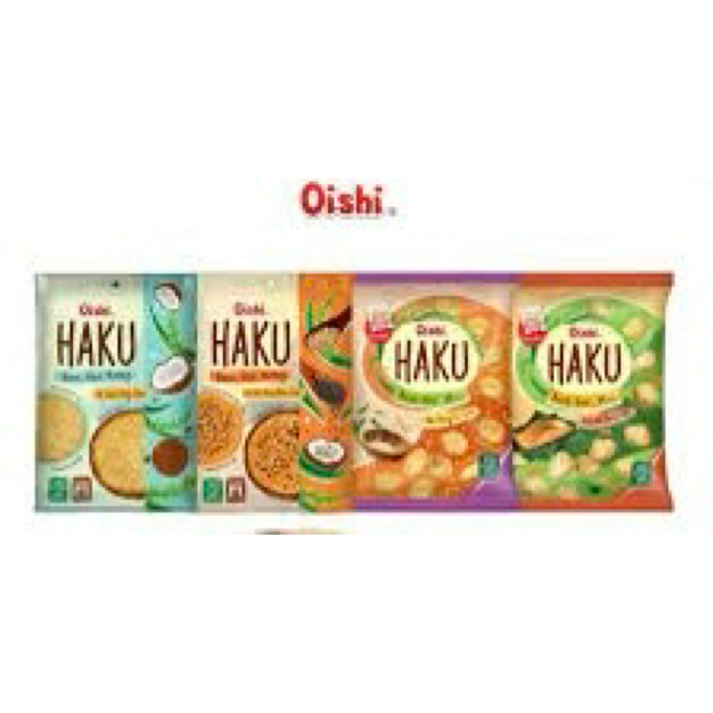 Bánh gạo nướng OISHI HAKU - 4 vị