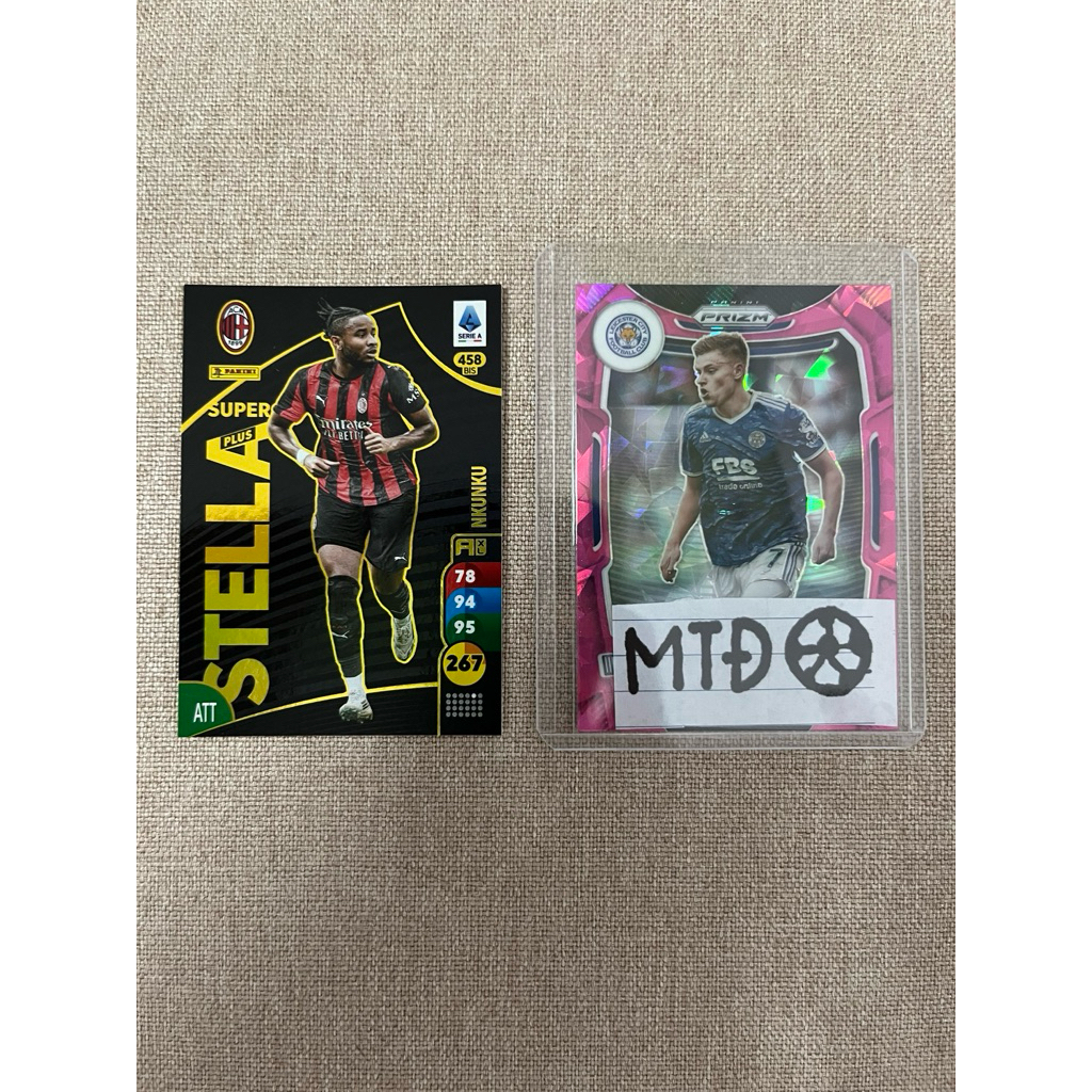 Thẻ Panini Calciatori - Nkunku Super Stella