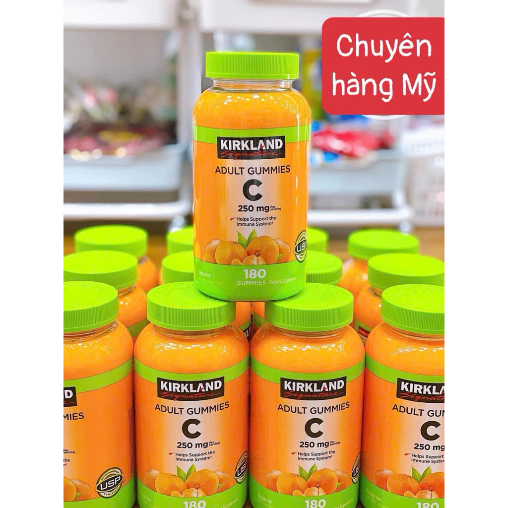 🍊 𝐊𝐞̣𝐨 𝐃𝐞̉𝐨 𝐕𝐢𝐭𝐚𝐦𝐢𝐧 𝐂 𝐊𝐢𝐫𝐤𝐥𝐚𝐧𝐝 𝐀𝐝𝐮𝐥𝐭 𝐆𝐮𝐦𝐦𝐢𝐞𝐬 𝐂 - 𝟏𝟖𝟎 𝐯𝐢𝐞̂𝐧 - 𝐌𝐲̃ 🍊