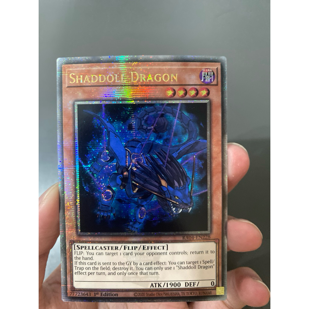 Shaddoll Dragon - Quarter Century Secret TCG UK - RA04-EN228