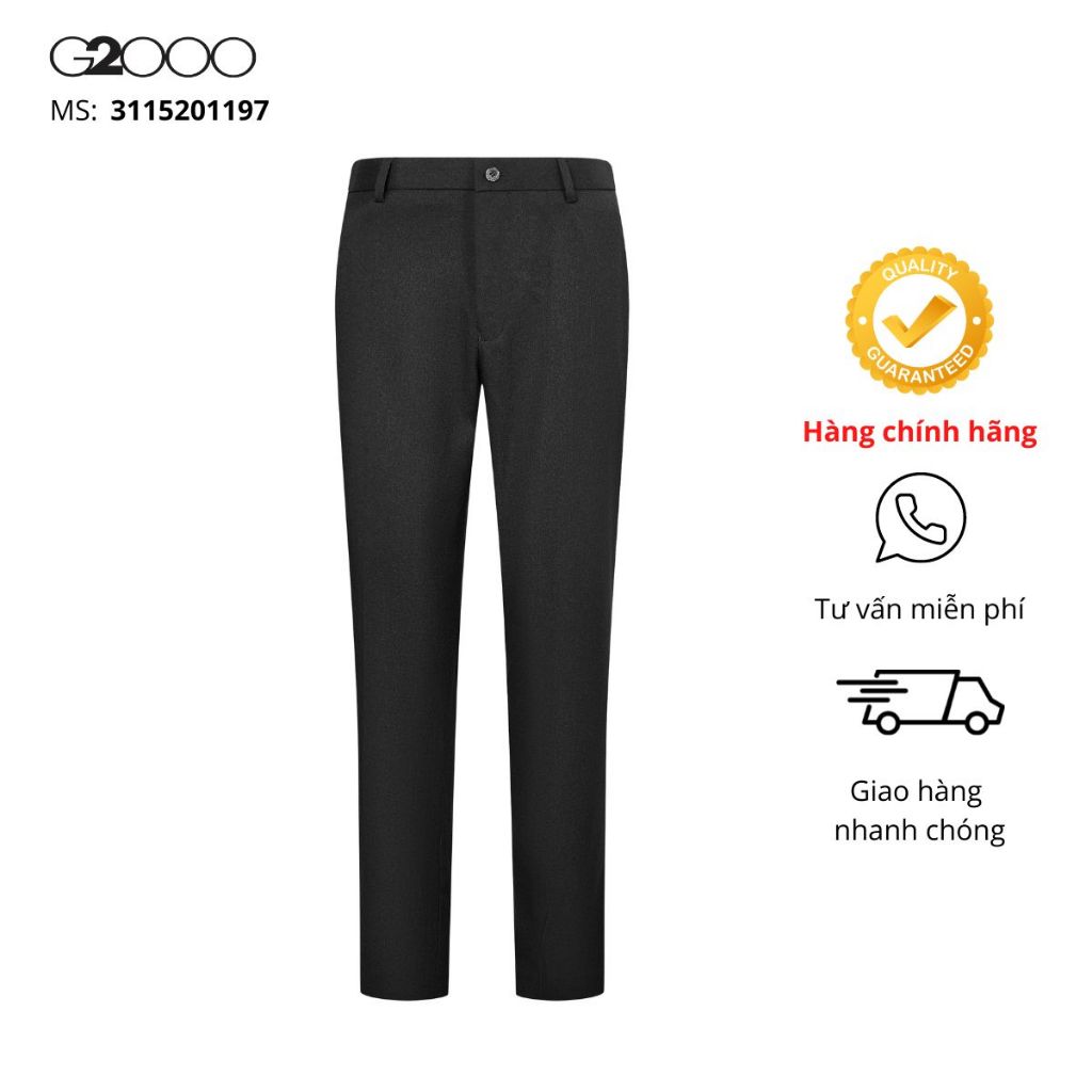 Quần Dài Nam G2000 (3115201197) Màu Xám