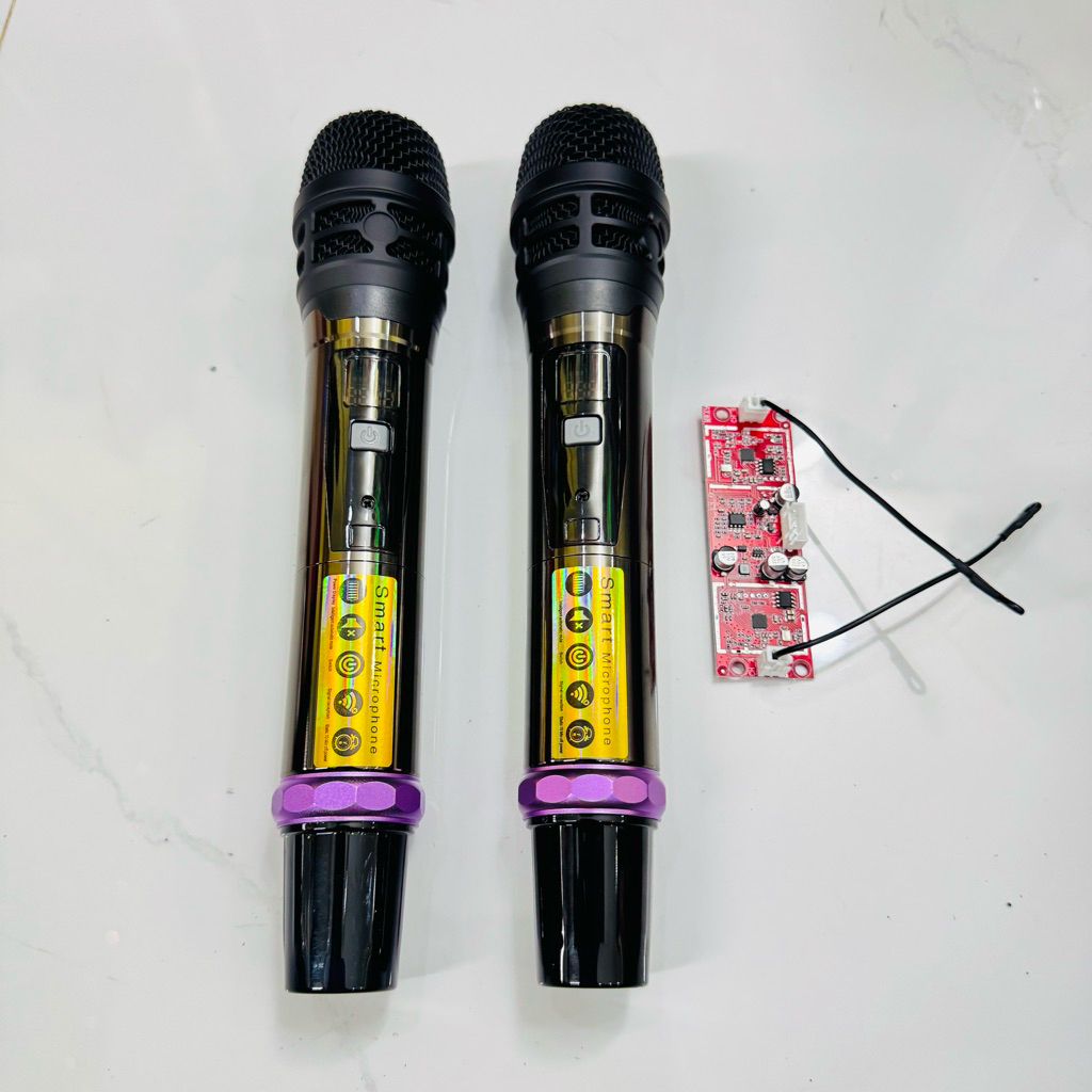 Micro UGX 23 Kim Loại Có chống lăn Mic UGX Shure hát hay tiếng sáng ấm - 432 VIETNAM