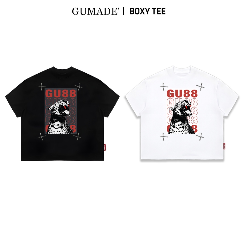 Áo thun Cotton 2 chiều Unisex Form BOXY Cao Cấp -Prowl items Items by GUMADE'