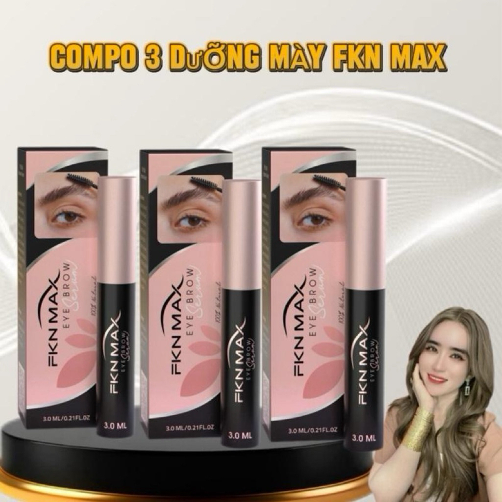 COMPO 3 CHAI DƯỠNG MÀY FKN MAX