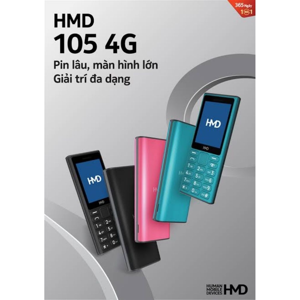 Điện thoại Nokia 105 HMD 350 chính hãng