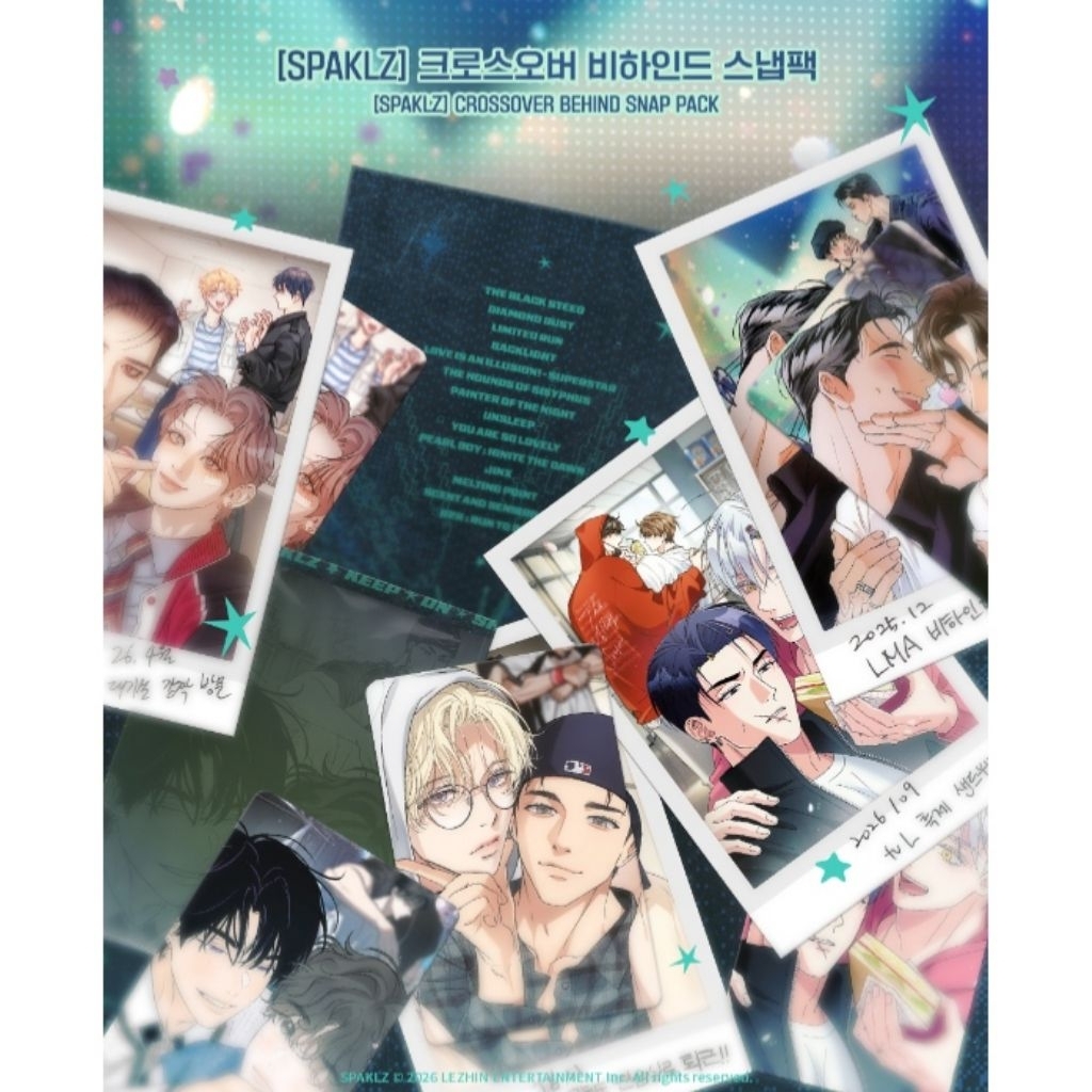 (SẴN) [OFFICIAL] CROSSOVER BEHIND SNAP PACK (POLA PACK LEZHIN 2026)