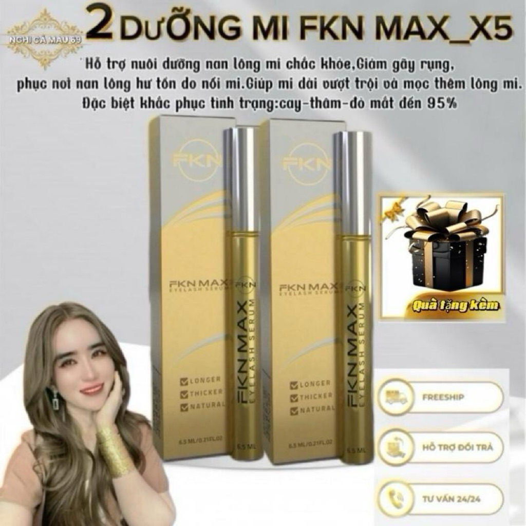 COMPO 2 CHAI DƯỠNG MI FKN MAX