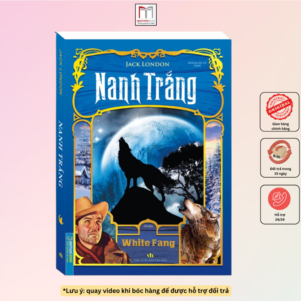 Sách - Nanh trắng (bìa mềm tái bản)