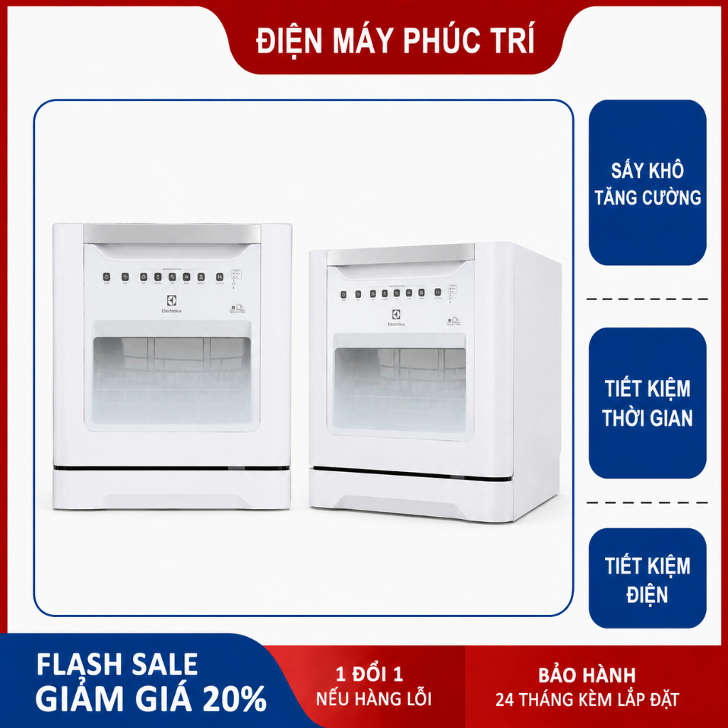 Máy rửa chén Electrolux ESF6010BW 1480W
