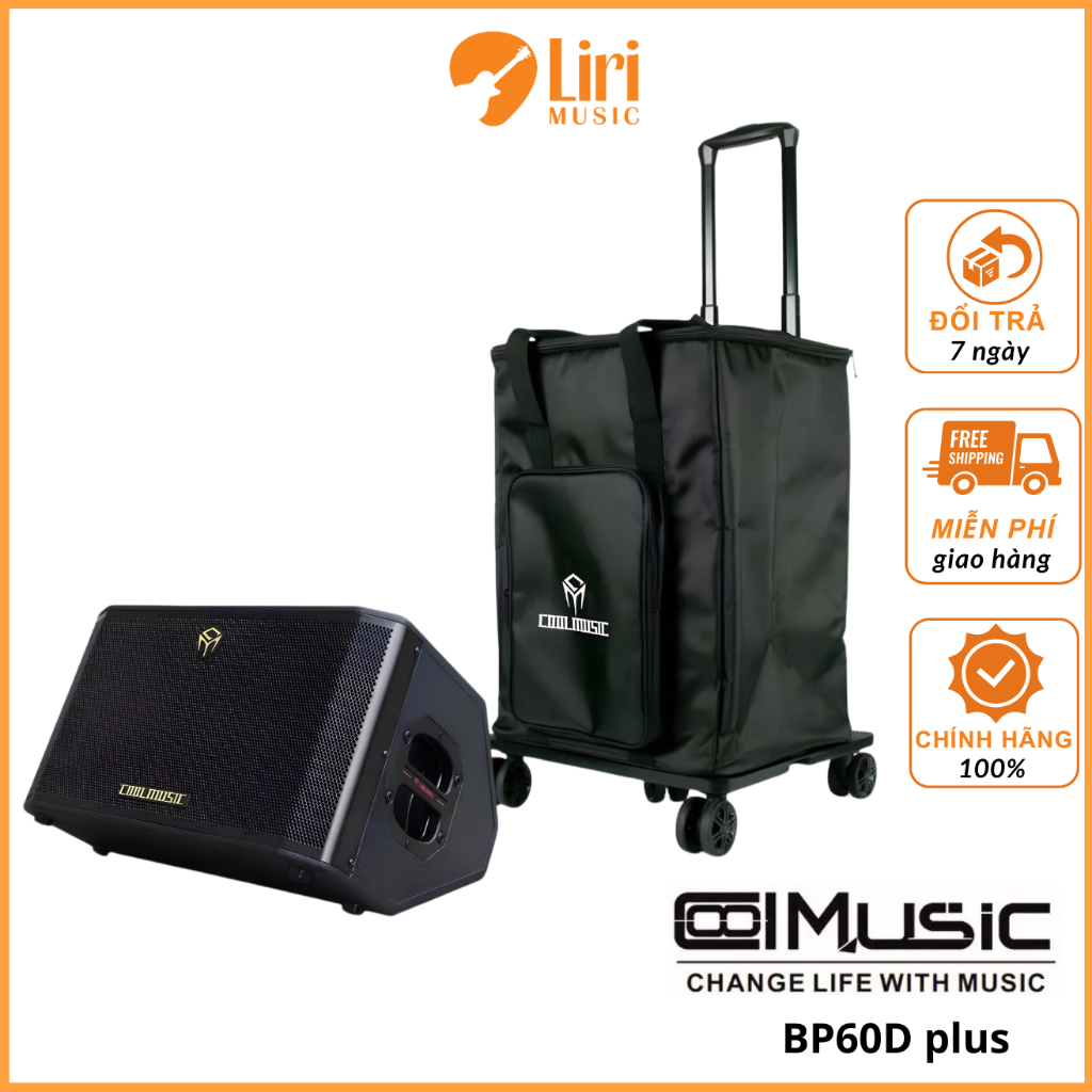 [Mới 2025] Amply đa năng Coolmusic BP60D plus Chính hãng| Liri Music
