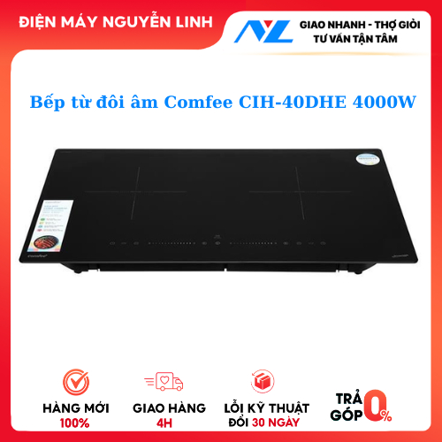 Bếp từ đôi âm Comfee CIH-40DHE