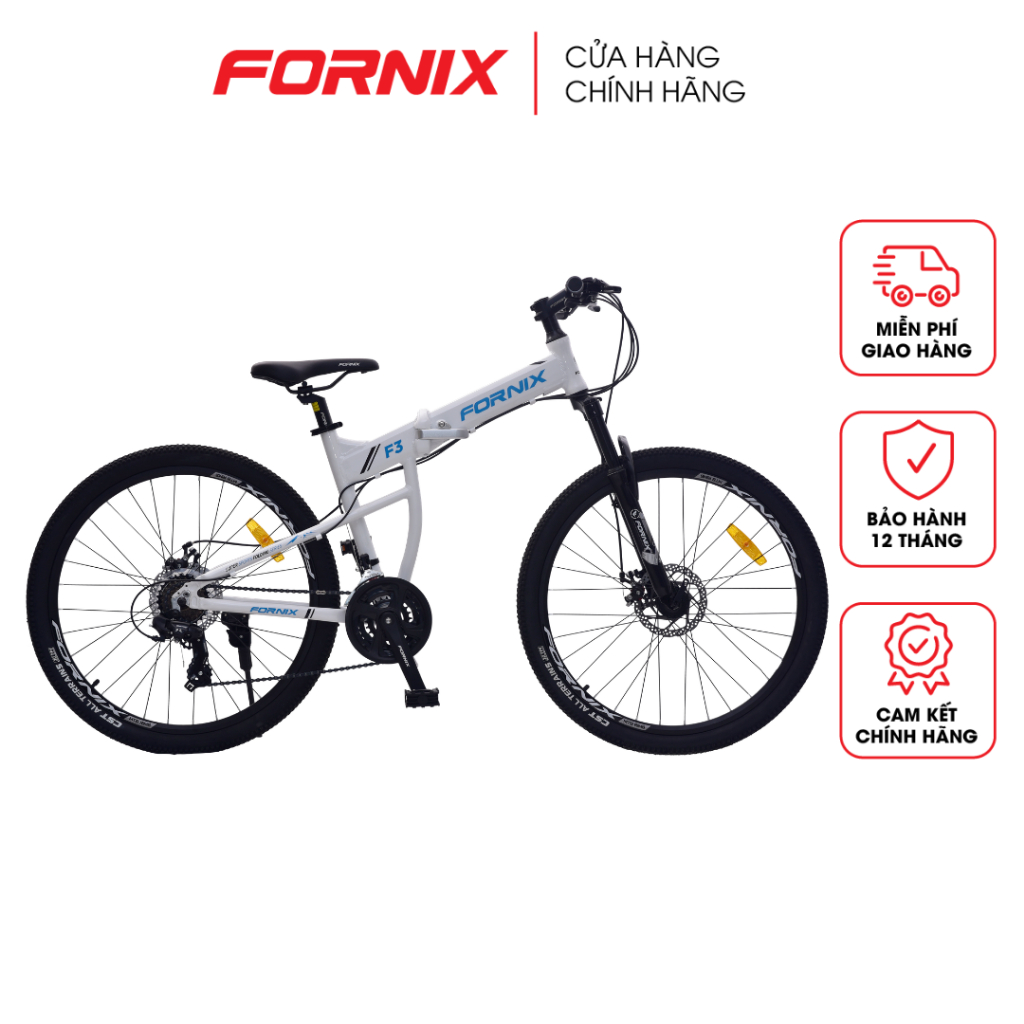 Xe Đạp Gấp MTB FORNIX F3 - Vòng Bánh 26"- Gấp Gọn Phong Cách Trẻ Trung