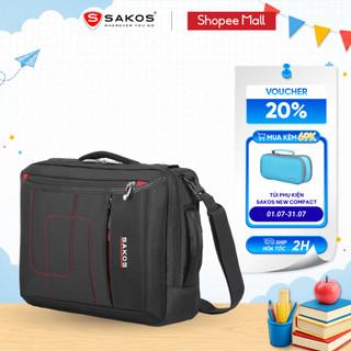 Cặp đa năng thời trang cao cấp sakos flash 10 15.6 inch nhẹ bền thiết kế hiện đại