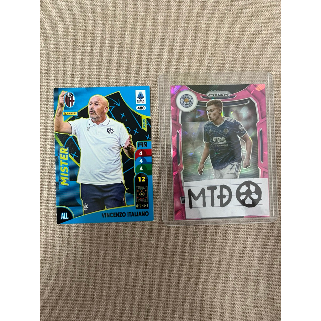 Thẻ Panini Calciatori - HLV Bologna Vincenzo Italiano