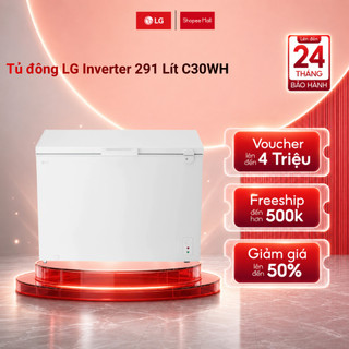 Tủ đông LG  Inverter 291 Lít C30WH màu trắng
