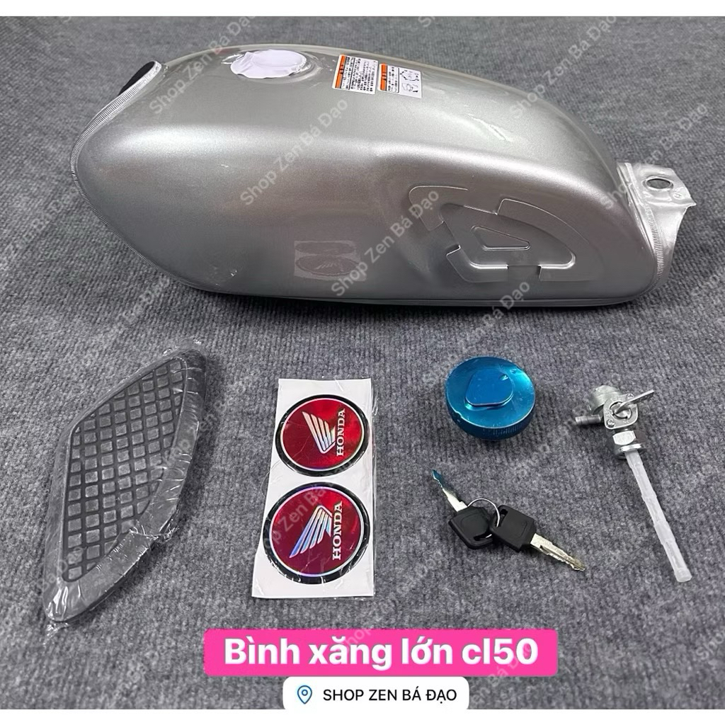 Bình xăng lớn cl50 đầy đủ phụ kiện