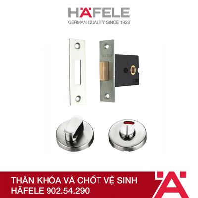 Thân Khóa & Chốt Vệ Sính Hafele 902.54.290